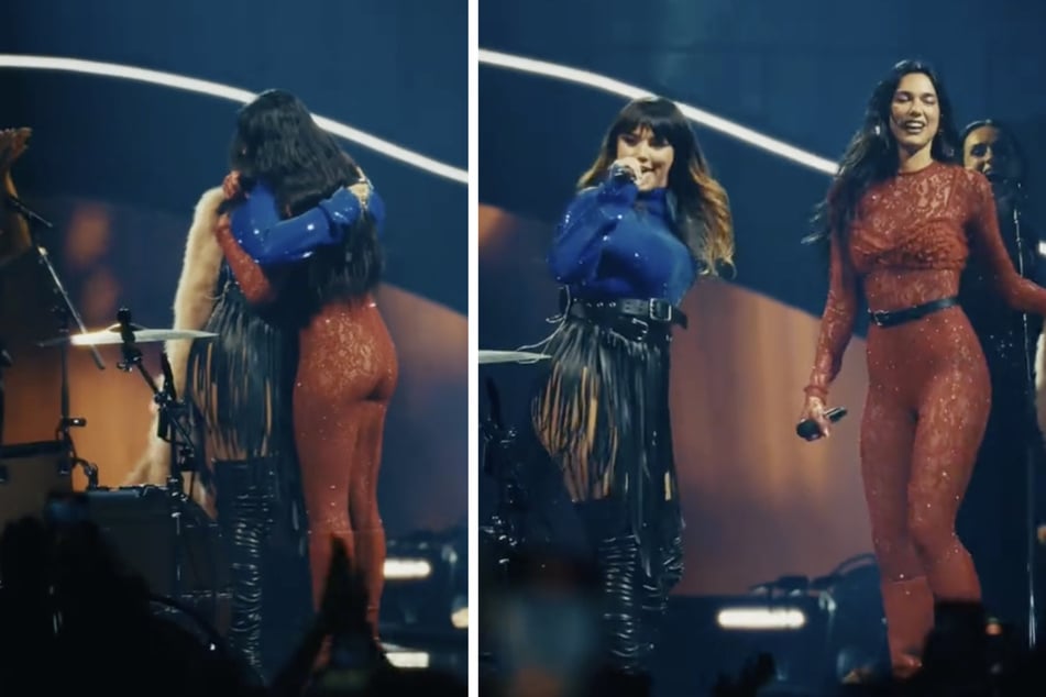 Dua Lipa und Ewa Farna performten den Song schließlich gemeinsam.