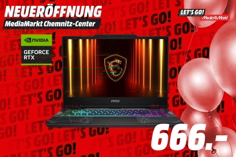 MSI-Gaming-Notebook Cyborg 15 B13WEKG-867NN für 666 Euro.