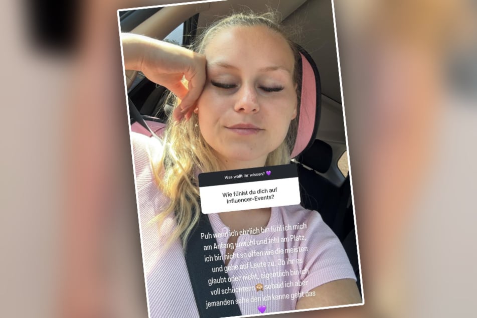 Die 26-Jährige verriet ihren Instagram-Fans, dass sie sich selbst als schüchtern bezeichnen würde.