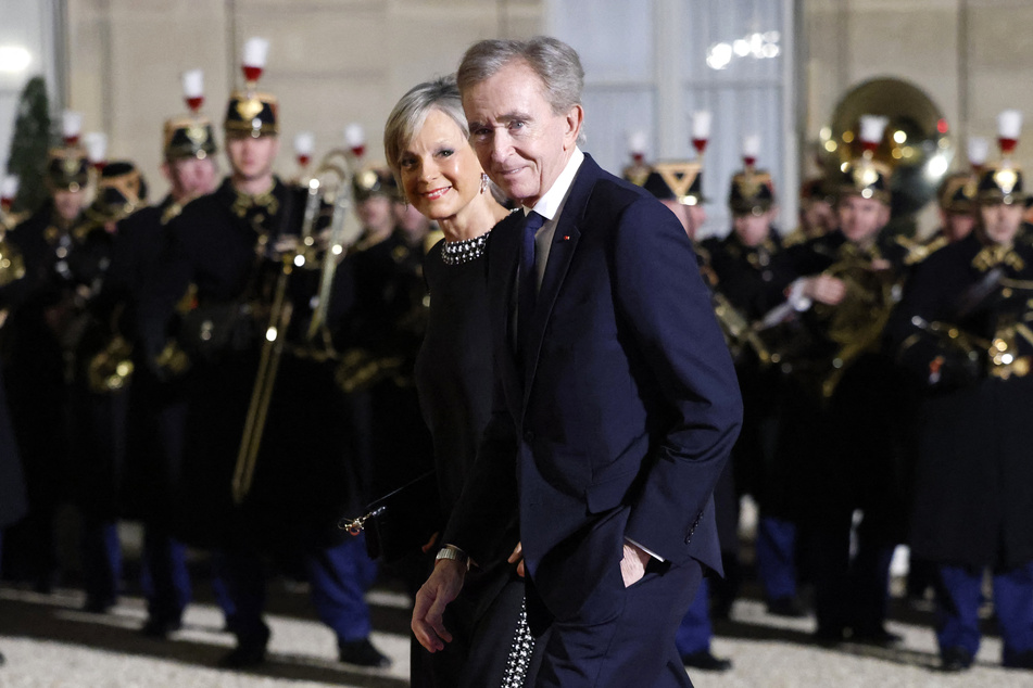 LVMH-CEO Bernard Arnault (75) und seine Frau, die französische Pianistin Hélène Mercier-Arnault (64), feierten mit zahlreichen Promis im Elysee-Palast in Paris. (Archivbild)