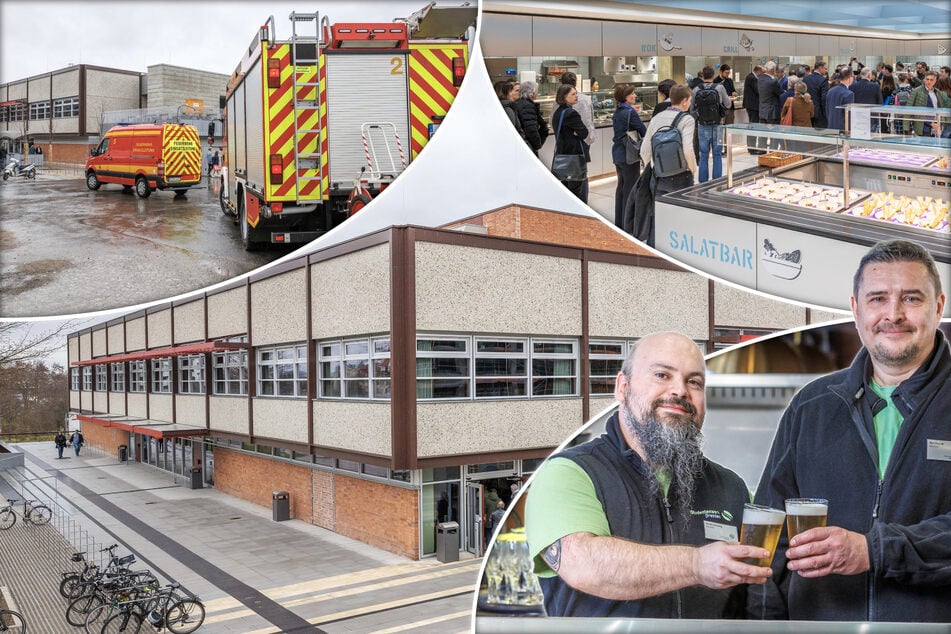 Dresden: Nach 12 Jahren Sanierung: Bierstube und Neue Mensa öffnen ihre Türen - und sorgen für Alarm