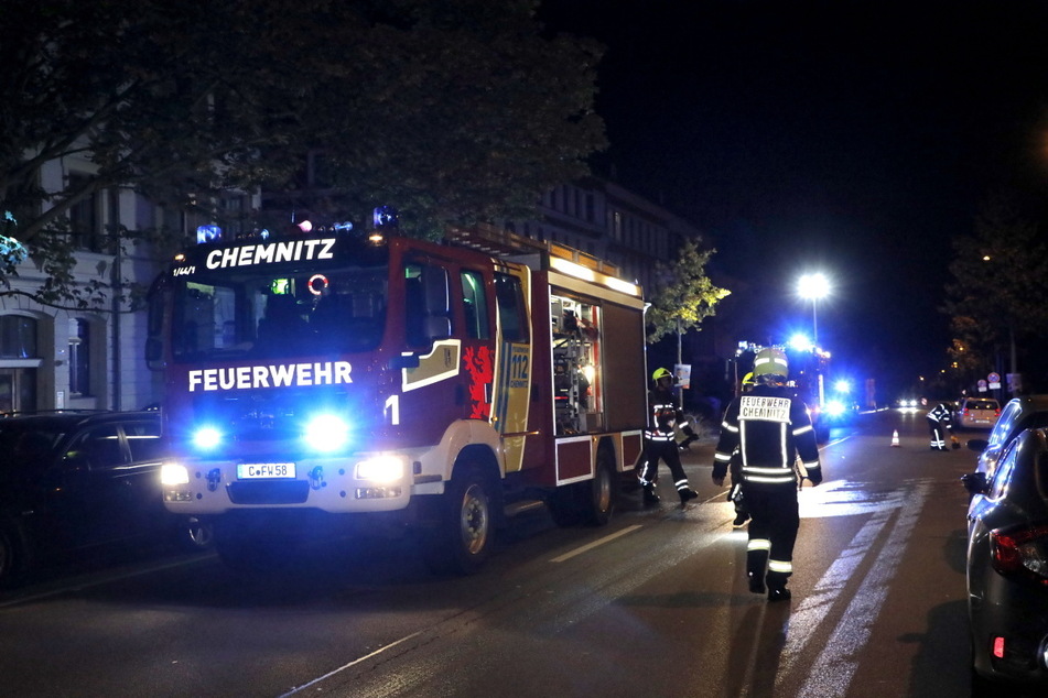 Die Brandserie hält die Feuerwehr in Chemnitz derzeit in Atem.