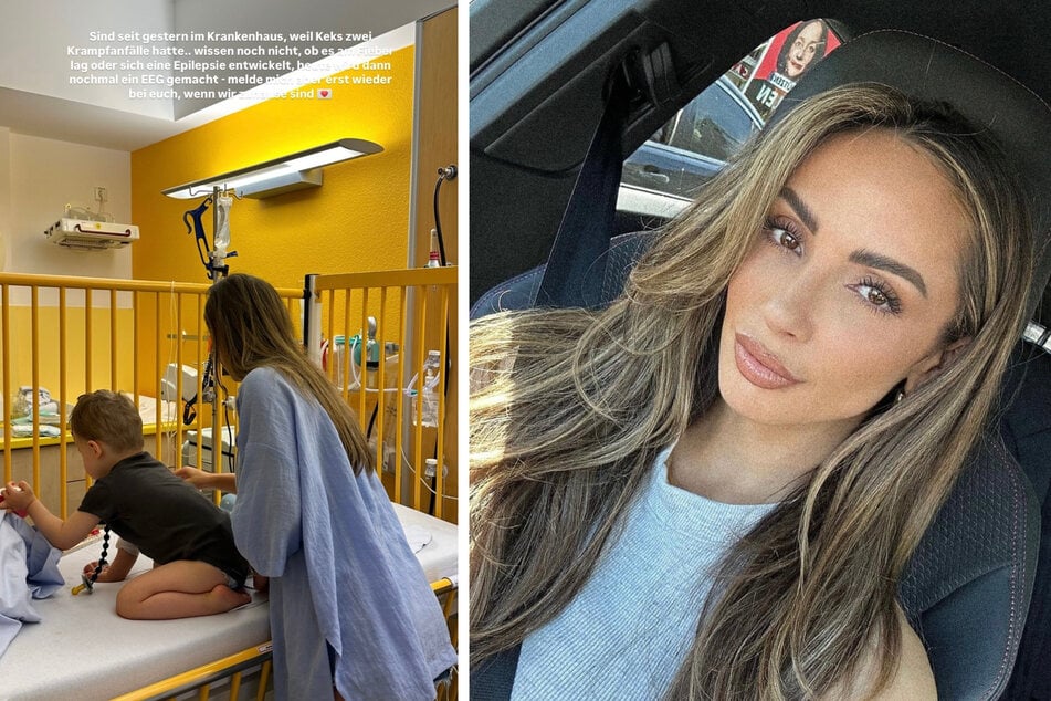 Jennifer Saro (28) werde sich erst wieder auf Instagram melden, wenn ihr Sohn (2) aus dem Krankenhaus entlassen wird.