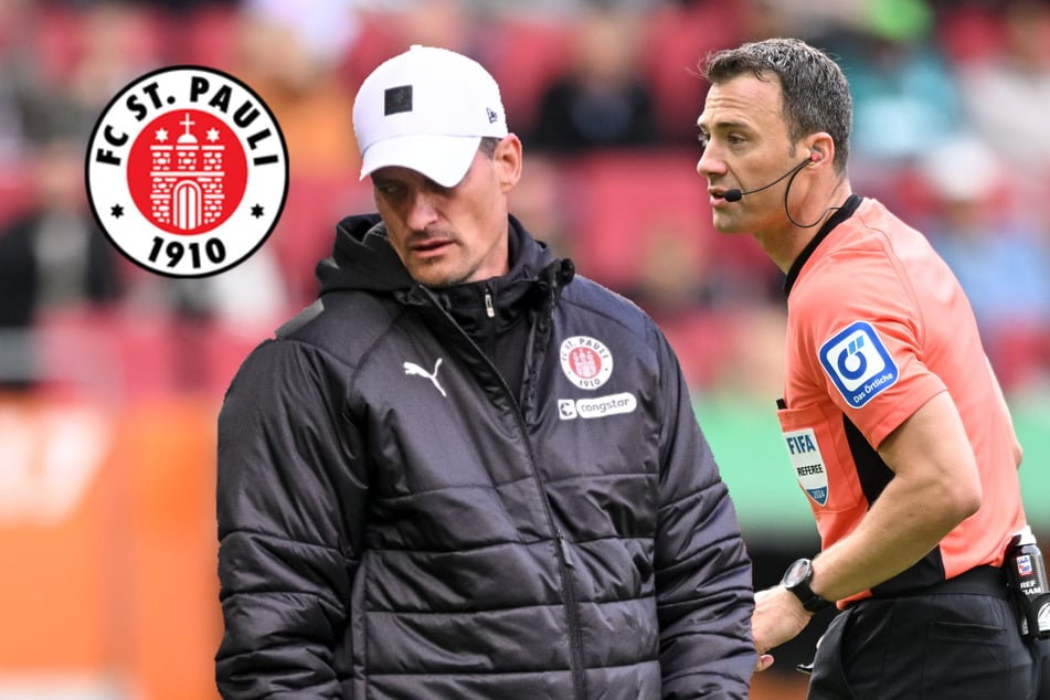 St.-Pauli-Coach Blessin wettert gegen Schiri Zwayer: "Muss er abpfeifen!"