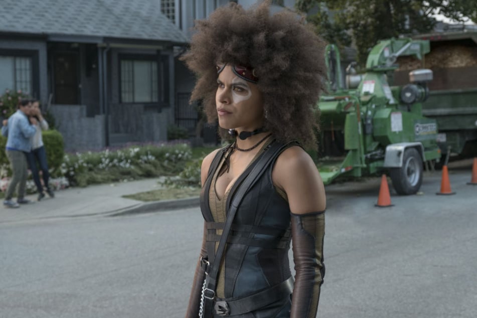 Zazie Beetz als Domino in einer Szene von "Deadpool 2".