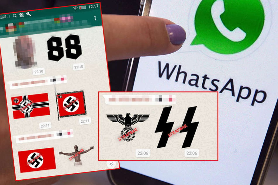 Nazi-Sticker bei WhatsApp! Wird der Messenger zur Spielwiese für Rechtsextreme?