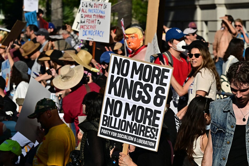 Saturday saw No Kings rallies pop up in all 50 states as protestors called out Trump's aggressive agenda.