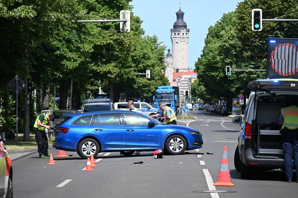 Die Straße musste in beide Richtungen gesperrt werden.