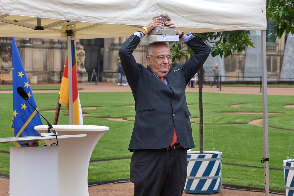 Schlösserland-Chef Christian Striefler (63) freute sich über die Wiedereröffnung.
