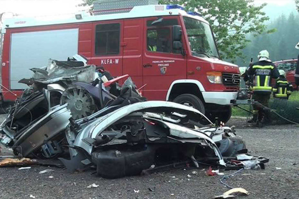 Dass er den Unfall überlebte, hat er wahrscheinlich einem Schutzengel zu verdanken.