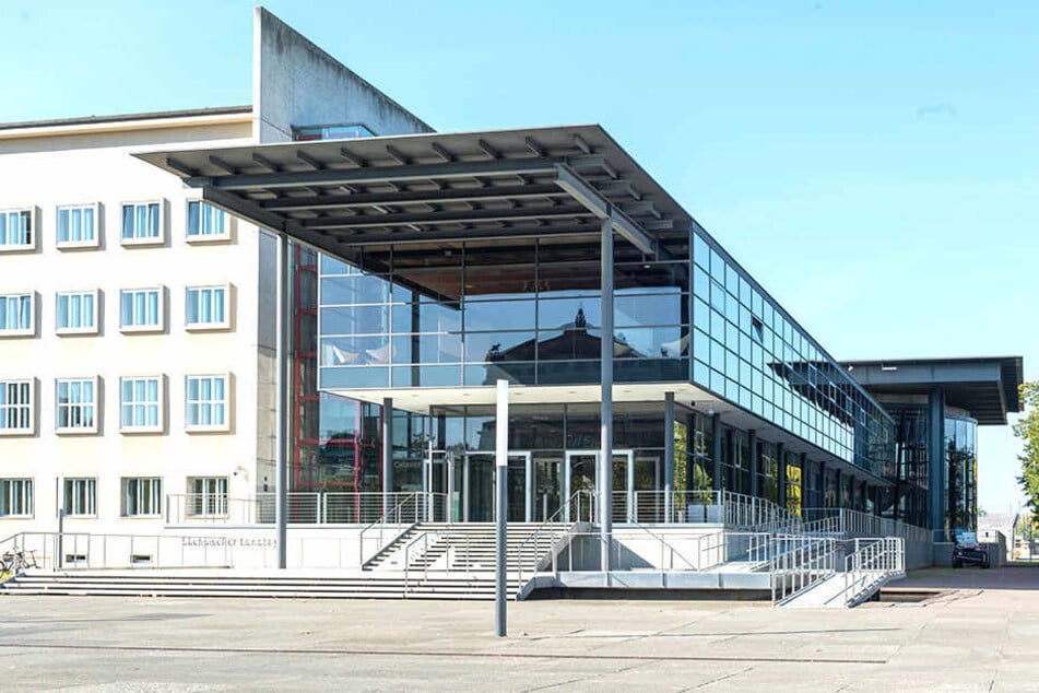 Der Landtag in Dresden ist heute TV-Wahlstudio.