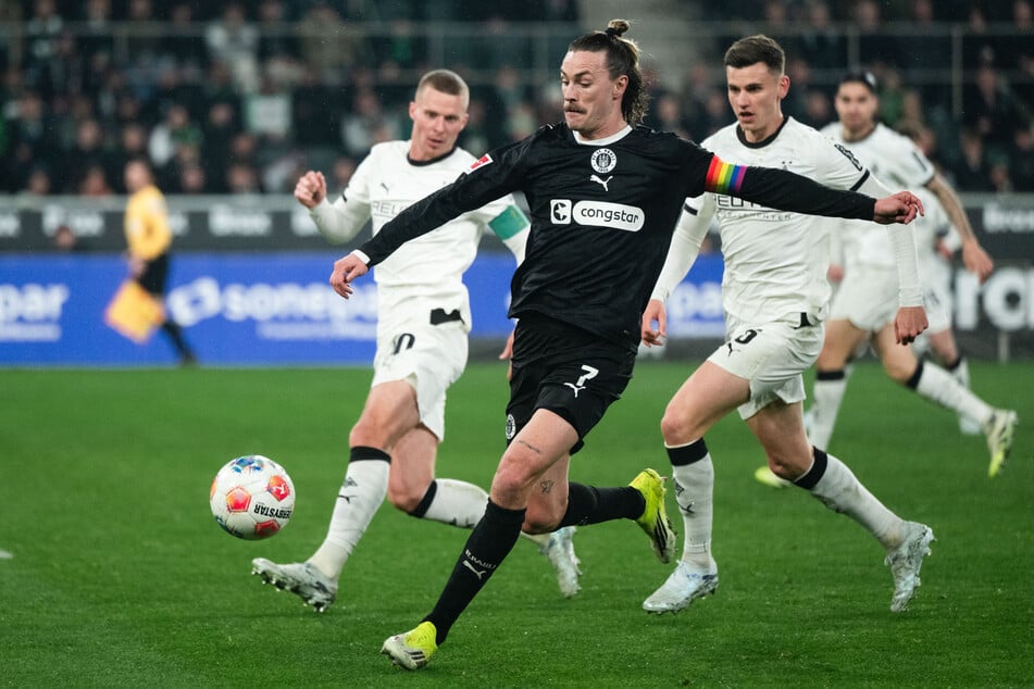 Irvine tat sich, wie seine Teamkollegen auch, gegen Gladbach extrem schwer.