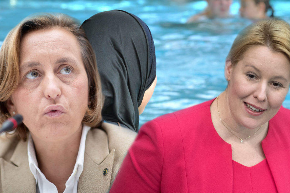 Burkini im Schwimmunterricht? AfD-Storch geht auf Giffey los