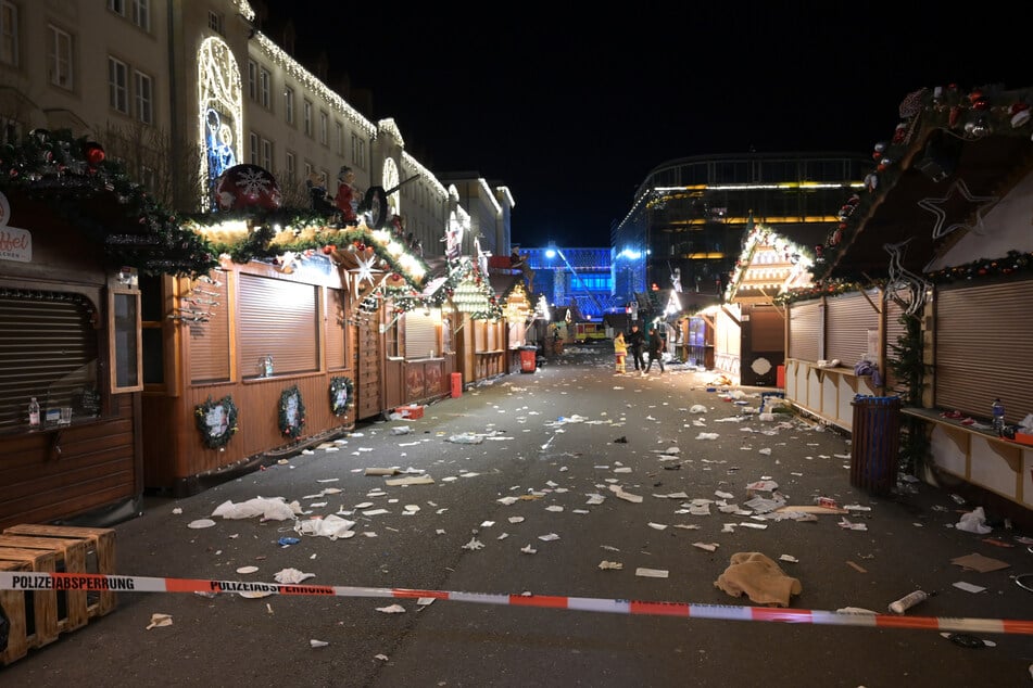 Nach dem Anschlag auf den Magdeburger Weihnachtsmarkt bat die Polizei um Zeugenhinweise.