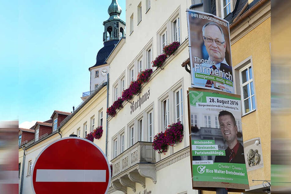 Am Sonntag wird in Frankenberg ein neuer Bürgermeister gewählt.