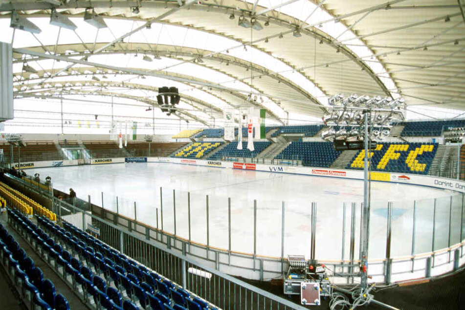 Olympia in der Chemnitzer Eissporthalle? Das stand unter anderem in dem Plan, den die Ideengebern präsentierten.
