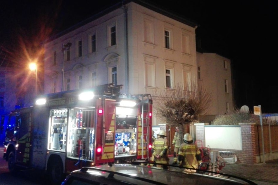An Heiligabend musste ein Einfamilienhaus in Wurzen von der Feuerwehr evakuiert werden.
