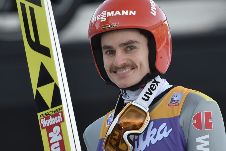 Skispringer Richard Freitag macht bei der 10-Years-Challenge mit.