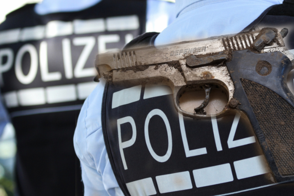 Die Polizei nahm den Schützen fest und brachte ihn zur Ausnüchterung in eine Gewahrsamzelle. (Fotomontage)