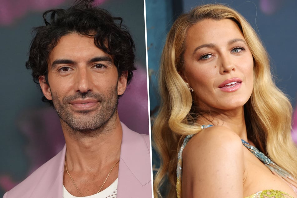 Blake Lively (l.) and Justin Baldoni have stirred up rumors of a feud after starring together in It Ends With Us, which hit theaters on Friday.