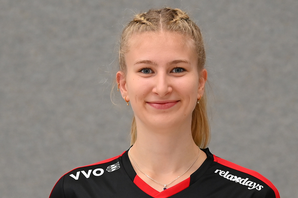 "Moni" Strubbe machte den Heimsieg für die Dresdnerinnen perfekt.