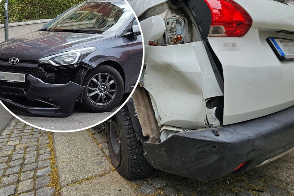 Chaos-Fahrt durch Chemnitz! Škoda-Fahrerin knallt im Suff gegen mehrere Autos