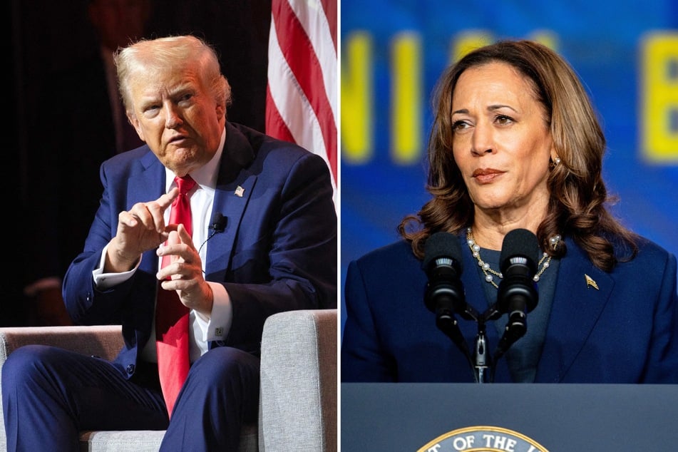 Kamala Harris brushes off Trump's race remarks: "Same old show"