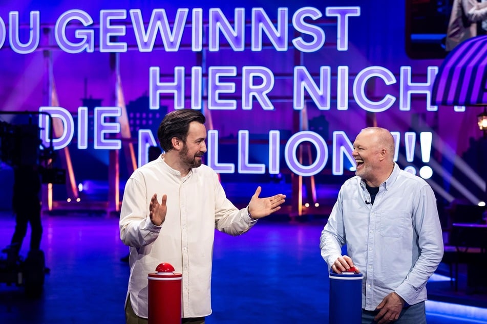 Jan Köppen (41) is Stefan Raabs' (57) new player in the new show "You won't win a million here".