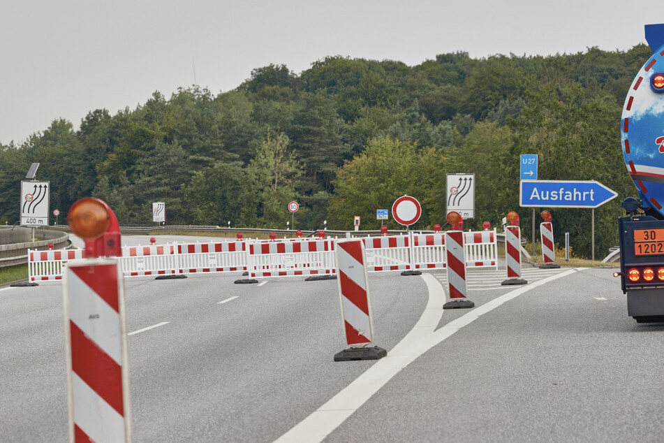 Die A7 ist am Wochenende zwischen der Anschlussstelle Seevetal-Ramelsloh und dem Horster Dreieck in Richtung Hamburg gesperrt. (Symbolbild)