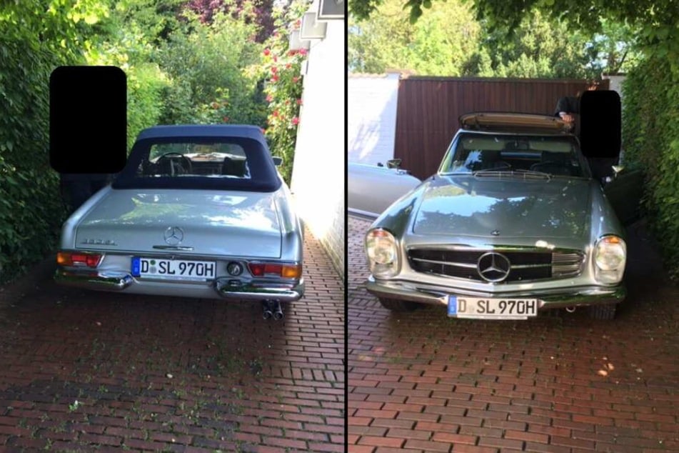 Polizei bittet um Hinweise: Dieser Oldtimer wurde in Düsseldorf gestohlen.