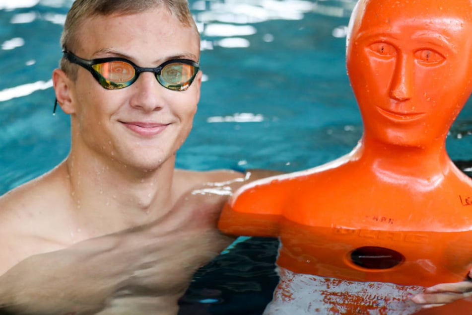 der 17-jährige Marten Pätzold wird bei den Deutschen Meisterschaften im Rettungssport antreten, die am Wochenende in Leipzig stattfinden.