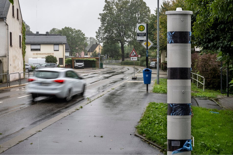 In Röhrsdorf steht der neueste stationäre Chemnitzer Blitzer.