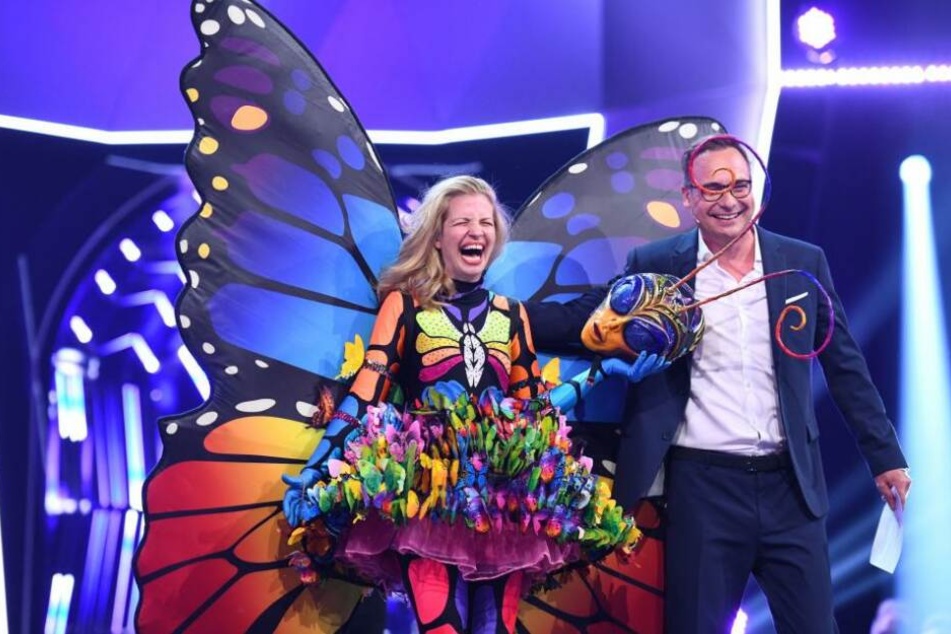 Mit Susan Sideropoulos als Schmetterling hatte niemand gerechnet.