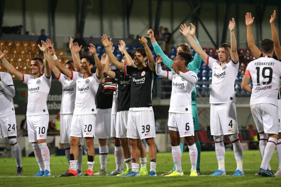 Das Hinspiel in Vaduz gewann die Eintracht mit 5:0.