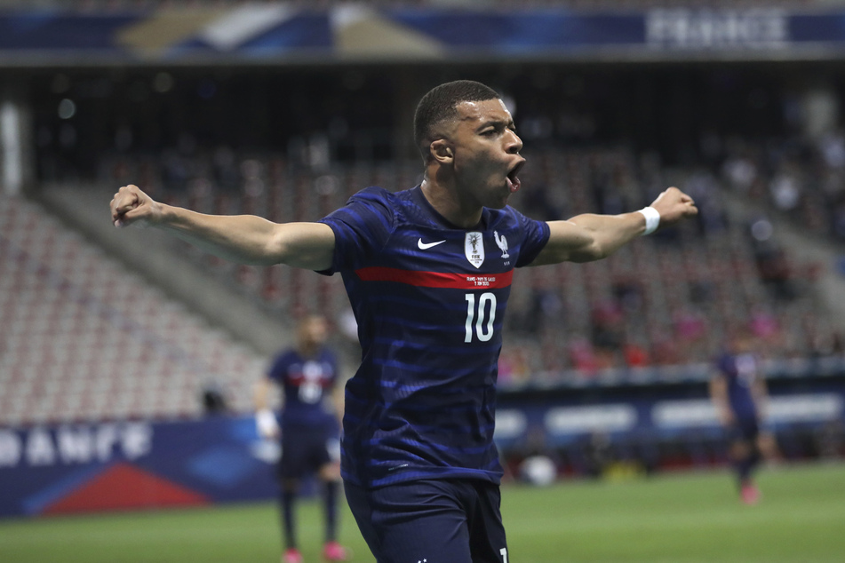 Kylian Mbappé (22) von Paris Saint-Germain will bei der EM den nächsten Titel.