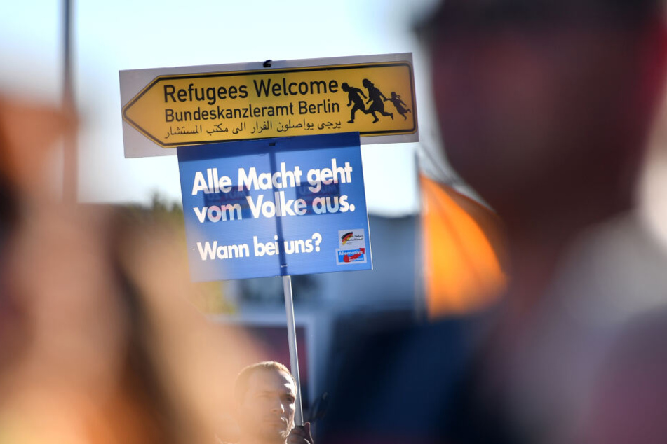 Die AfD betreibt rechtspopulistischen Wahlkampf.