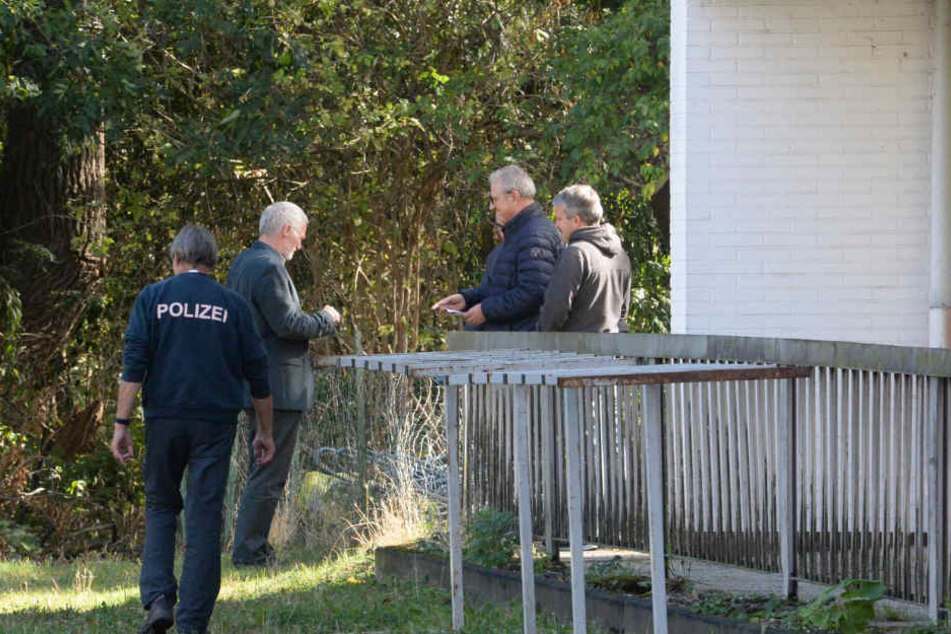 Die Polizei führte Ermittlungen durch.