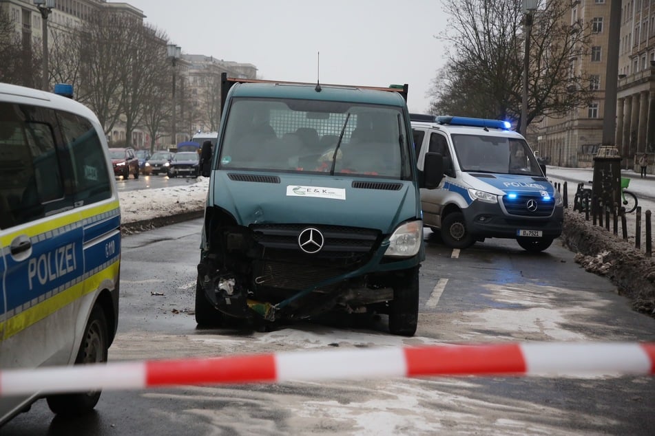 Auch dieses Räumfahrzeug eines Winterdienstes stahl der 31-Jährige.