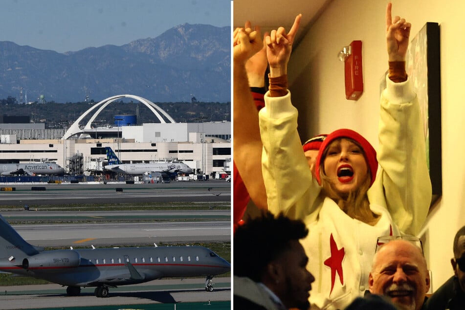 Taylor Swift completes whirlwind trip ahead of Super Bowl: "She's coming!"