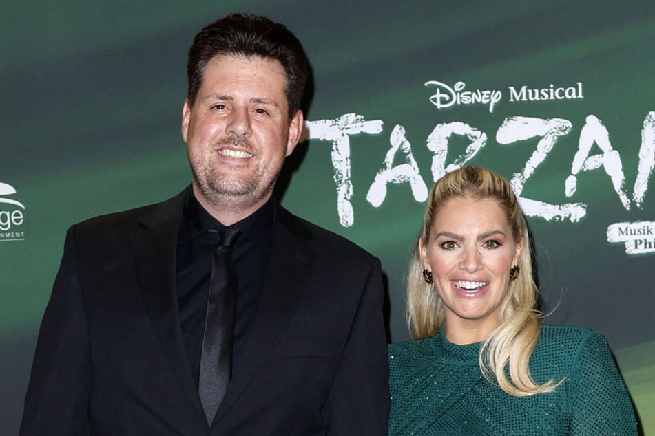 Ein Herz und eine Seele: Moderatorin Angelina Kirsch (42) mit Neu-Ehemann Daniel (42).