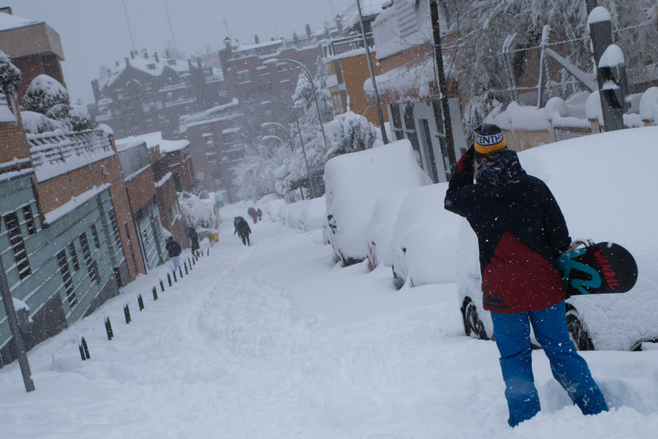 Anfang Januar 2021 kam es sogar in Madrid zu unerwartet starken Schneefällen.