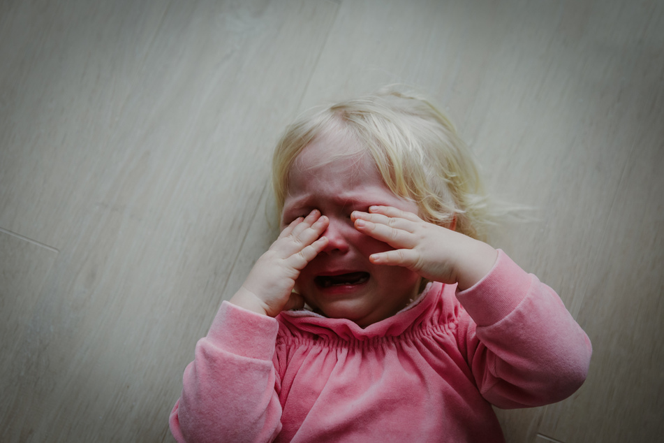 When the Reddit user heard her daughter crying while in the care of her in-laws, she never would have guessed it was because she had had her ears pierced (stock image)!