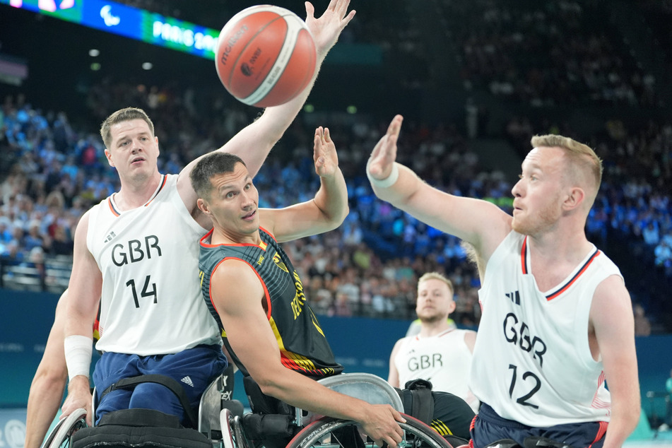 Great Britain defeated Germany 76-55 in men's wheelchair basketball on Thursday.