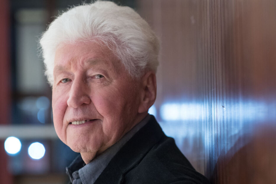 Gotthilf Fischer bei einem Fototermin.