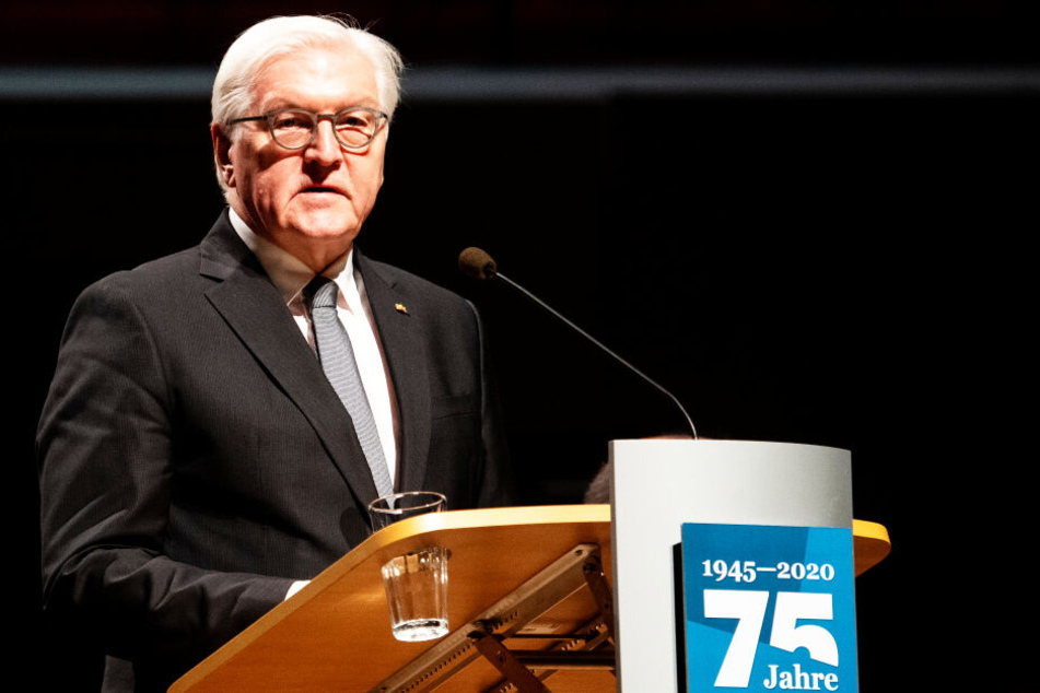 Frank-Walter Steinmeier sprach im Kulturpalast.