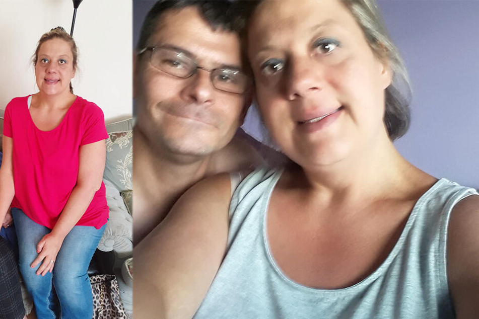 Gewicht fast halbiert: Karina Dunford (35) und ihr Mann Ian blicken hoffnungsvoll in die Zukunft.