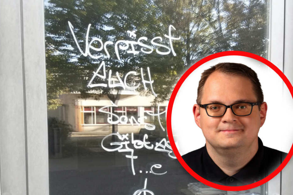 Sören Pellmann war schon oft von Vandalismus betroffen.
