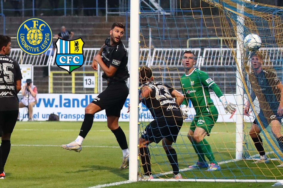 Zwei Blitztore und ein Platzverweis: Lok Leipzig feiert Sieg gegen CFC