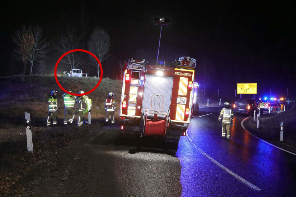 Diesen Hügel fuhr das Auto hinauf.
