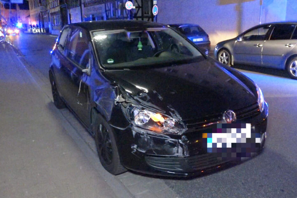 Das Auto der Fahranfängerin wurde verhältnismäßig leicht beschädigt.